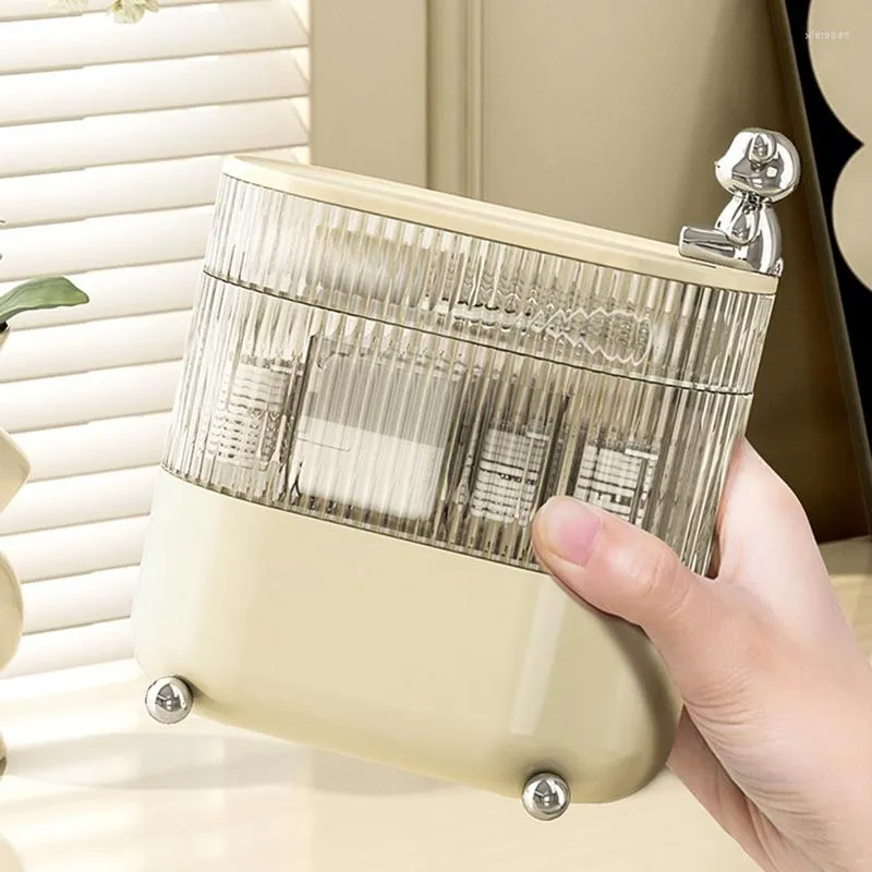 360° Rotating Hair Accessories Organizer Storage Box For Decorative  Headbands, Jewelry, And Earrings In Bathroom From Xieroban, $21.8